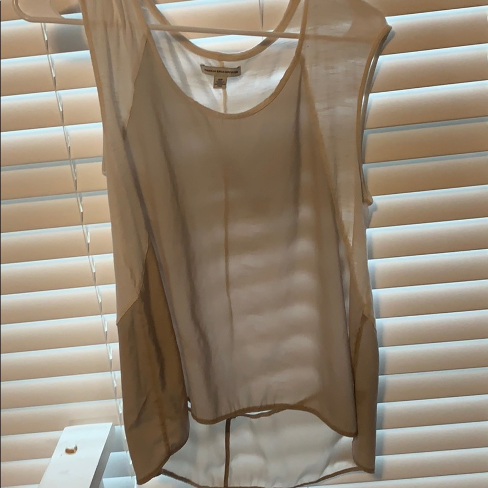 American Eagle High Low Tank Top